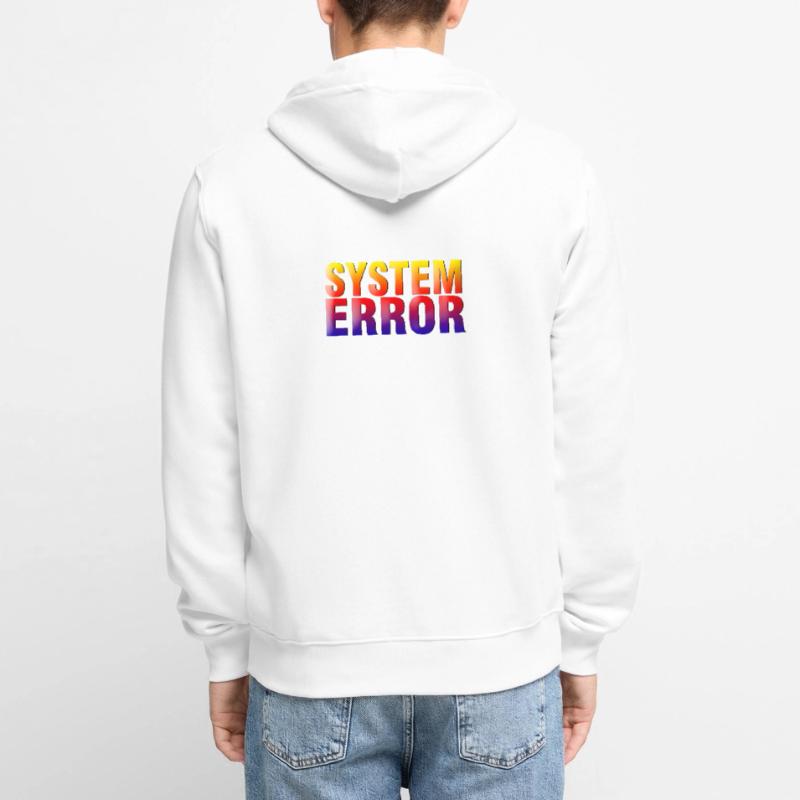 System Error Gradient Unisex Premium Bio Zip Hoodie