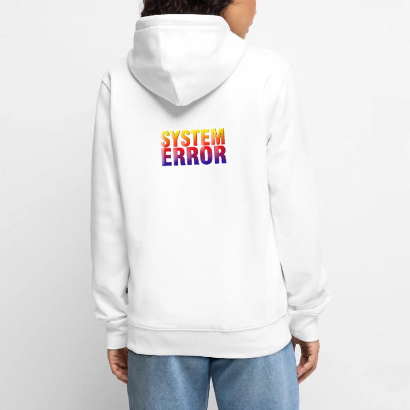 System Error Gradient Unisex Premium Bio Zip Hoodie