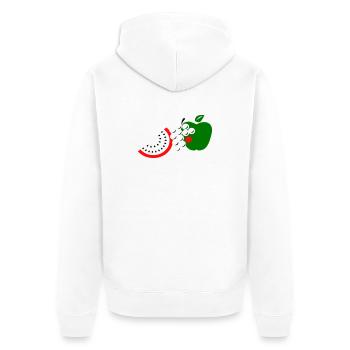 Fruit - Veste à capuche bio Premium Unisexe - blanc - Dos - Thijin (182cm)