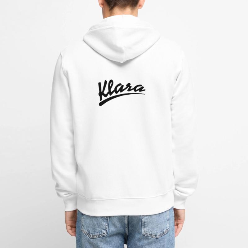 Klara Unisex Premium Bio Zip Hoodie