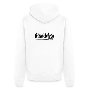 Girls' Trip 2026 Girls' Trip Girls' Tour Girls' Trip - Unisex Premium Organic Zip Hoodie - white - Back - Thijin (182cm)
