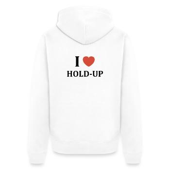 Hold up - Veste à capuche bio Premium Unisexe - blanc - Dos - Thijin (182cm)