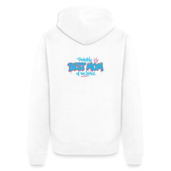 Meilleure Maman du Monde - Veste à capuche bio Premium Unisexe - blanc - Dos - Thijin (182cm)