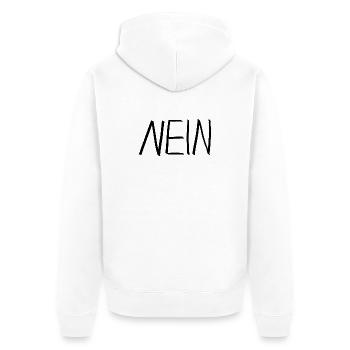 Non - Veste à capuche bio Premium Unisexe - blanc - Dos - Thijin (182cm)