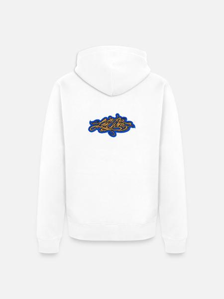 Love Wins - Unisex Premium Bio Zip Hoodie - Weiß