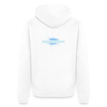 SPECIALIST PRACTITIONERS - Unisex Premium Organic Zip Hoodie - white - Back - Thijin (182cm)