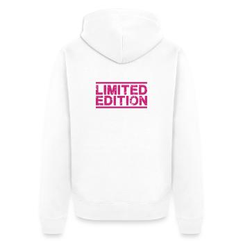 limited_edition - Veste à capuche bio Premium Unisexe - blanc - Dos - Thijin (182cm)