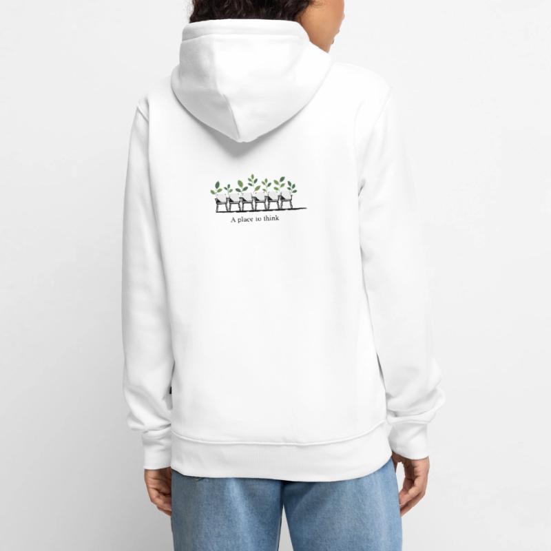Chaises Verdant Thinkspace Veste à capuche bio Premium Unisexe