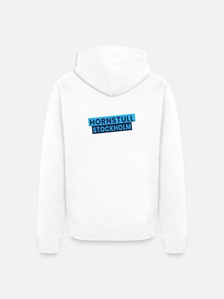 Hornstull Stockholm Neonblöcke - Unisex Premium Bio Zip Hoodie - Weiß