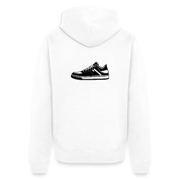 Chaussure de tennis - Veste à capuche bio Premium Unisexe - blanc - Dos - Thijin (182cm)