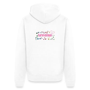 Carnival Mouse T-Shirt Carnival Women's Mouse Pink - Unisex Premium Organic Zip Hoodie - white - Back - Thijin (182cm)