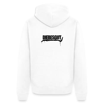 GRAFFITI - Veste à capuche bio Premium Unisexe - blanc - Dos - Thijin (182cm)