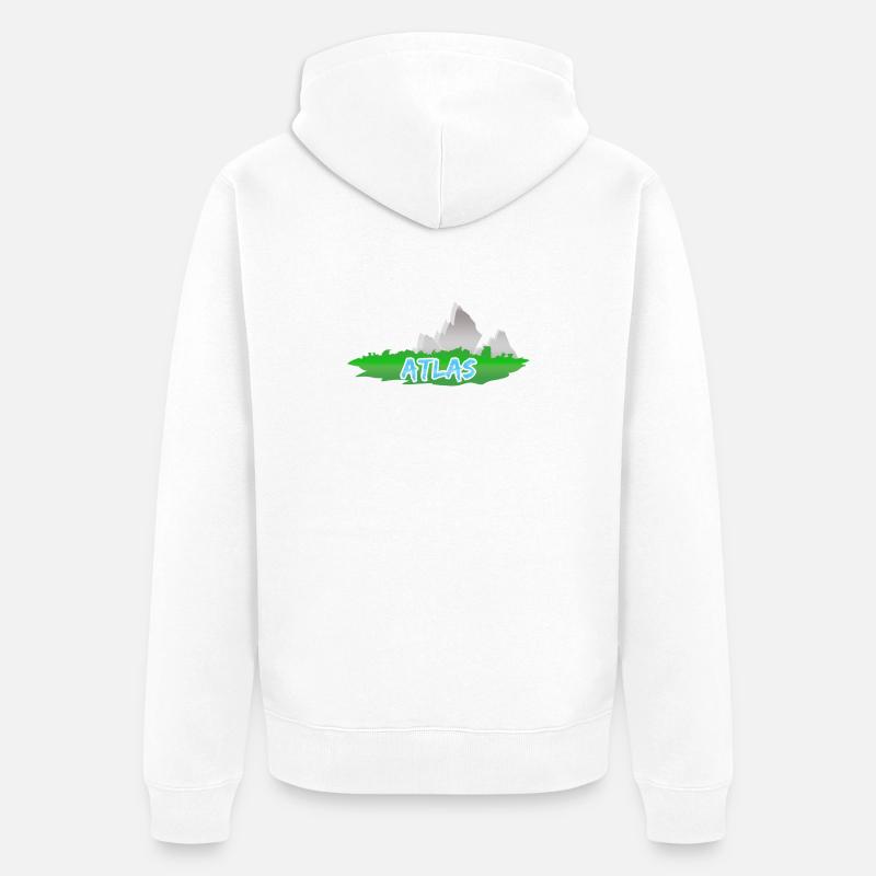 Conception - Veste à capuche bio Premium Unisexe - blanc