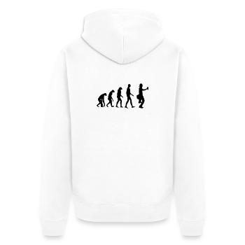 Graffiti / Tag / Writer / Street Art - Veste à capuche bio Premium Unisexe - blanc - Dos - Thijin (182cm)