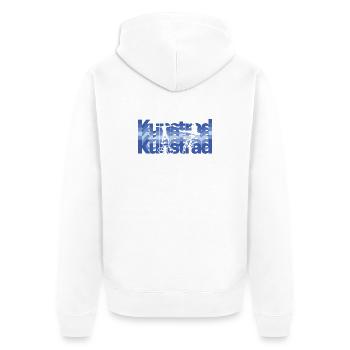 Artistic cycling, artistic cycling, indoor cycling - Unisex Premium Organic Zip Hoodie - white - Back - Thijin (182cm)