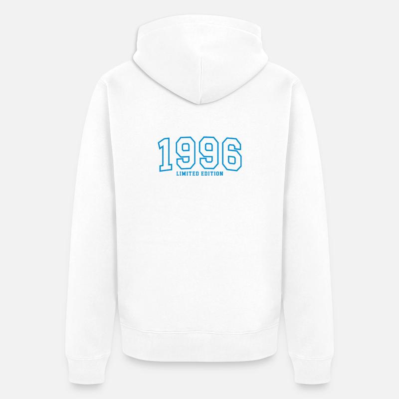 30e anniversaire 1996 Édition limitée - Veste à capuche bio Premium Unisexe - blanc