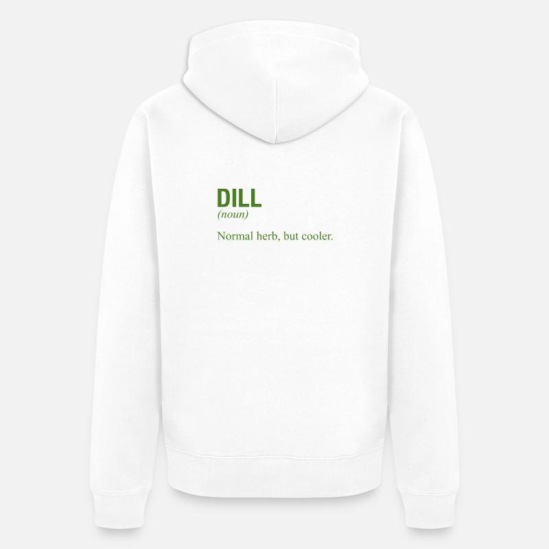 ANETH - Veste à capuche bio Premium Unisexe - blanc