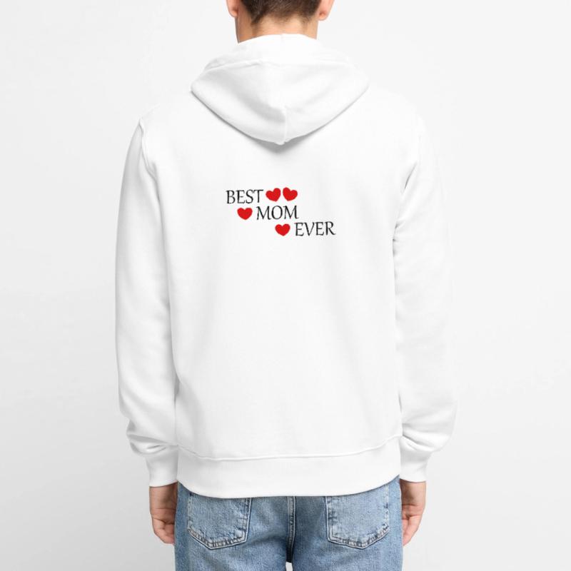 Muttertags Geschenk Mutter Muttertag Geschenkidee Unisex Premium Bio Zip Hoodie