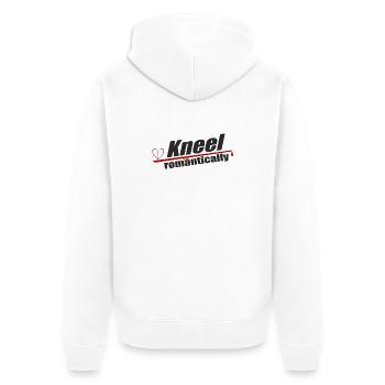 Valentine's Sparrow Edition - Unisex Premium Organic Zip Hoodie - white - Back - Thijin (182cm)