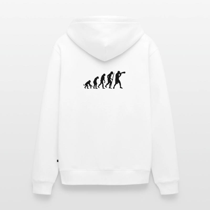 Evolution de la boxe Veste à capuche bio Premium Unisexe