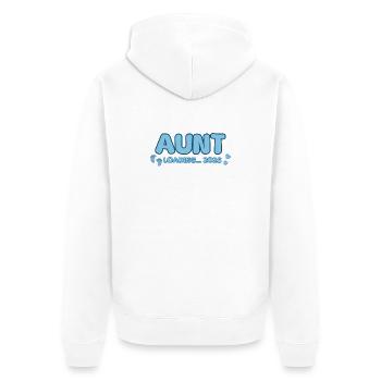 Tante Loading 2026 - Veste à capuche bio Premium Unisexe - blanc - Dos - Thijin (182cm)