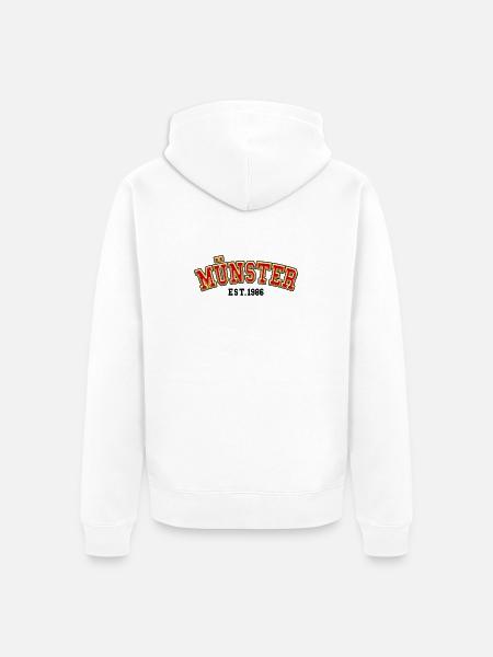 Münster gegründet 1986 - Unisex Premium Bio Zip Hoodie - Weiß