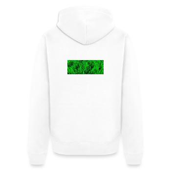 8 - Veste à capuche bio Premium Unisexe - blanc - Dos - Thijin (182cm)