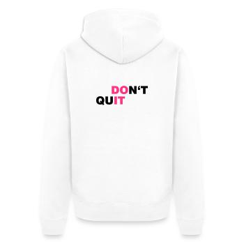 DO_IT - Veste à capuche bio Premium Unisexe - blanc - Dos - Thijin (182cm)