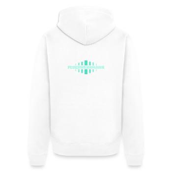 Profession : Pompier - Veste à capuche bio Premium Unisexe - blanc - Dos - Thijin (182cm)