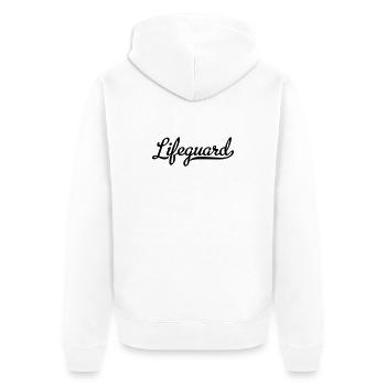 6254398 117910870 lifeguard - Veste à capuche bio Premium Unisexe - blanc - Dos - Thijin (182cm)