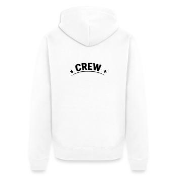 équipage - Veste à capuche bio Premium Unisexe - blanc - Dos - Thijin (182cm)