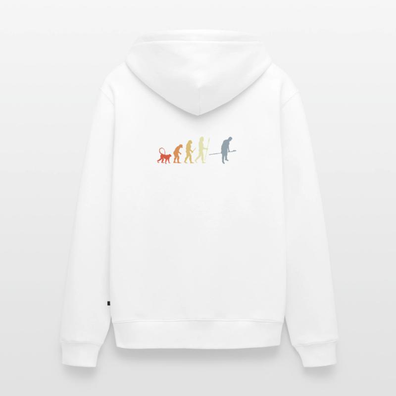 Bäcker Evolution Retro Look Unisex Premium Bio Zip Hoodie