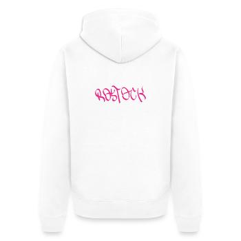 Rostock Graffiti Style T-Shirt - Veste à capuche bio Premium Unisexe - blanc - Dos - Thijin (182cm)