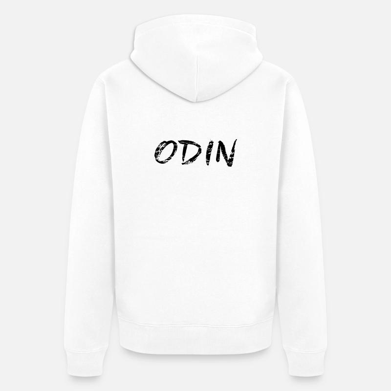 Odin - Veste à capuche bio Premium Unisexe - blanc