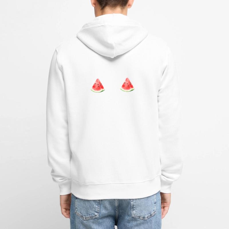 Pastèque pastèque  Veste à capuche bio Premium Unisexe