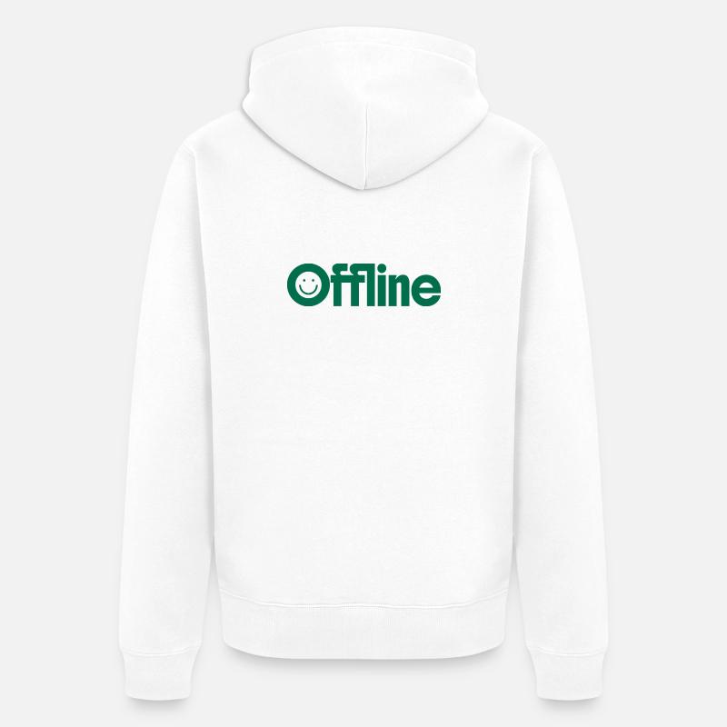 Mode hors ligne - Veste à capuche bio Premium Unisexe - blanc