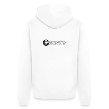 Pétanque - Veste à capuche bio Premium Unisexe - blanc - Dos - Thijin (182cm)