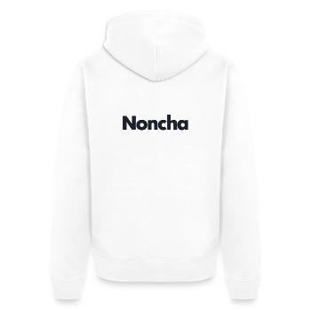 Noncha - Veste à capuche bio Premium Unisexe - blanc - Dos - Thijin (182cm)