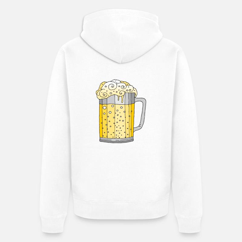 Mug - Veste à capuche bio Premium Unisexe - blanc