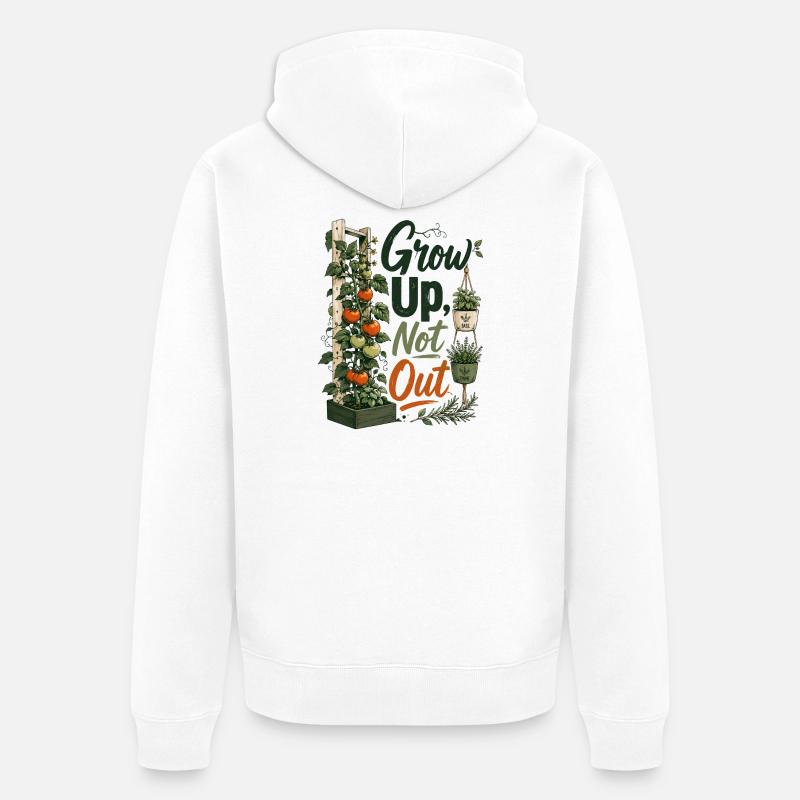 Grandis Pas Out - Veste à capuche bio Premium Unisexe - blanc