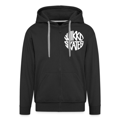 wikkoskates logo vektori - Men's Premium Hooded Jacket