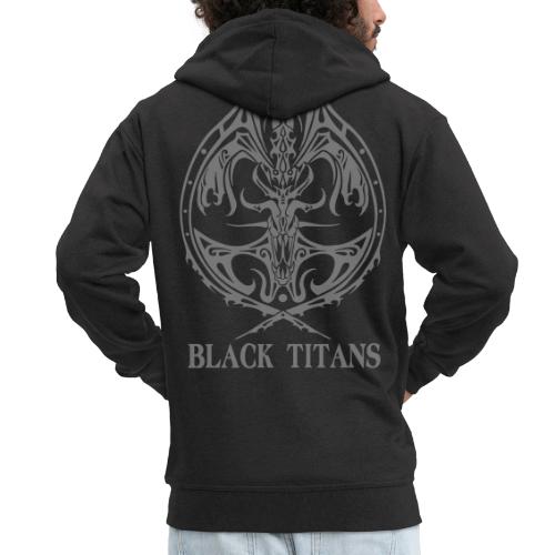 Black Titans - Men's Premium Hooded Jacket