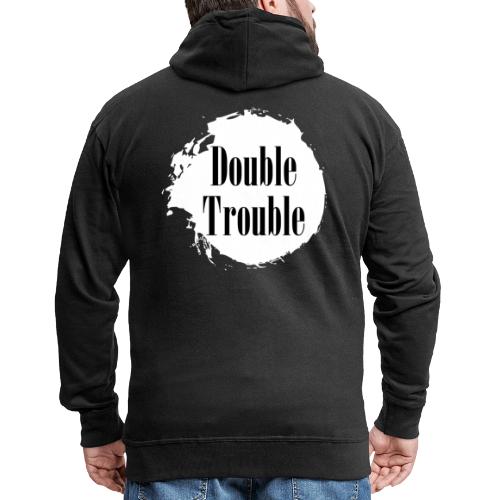 Double trouble - Männer Premium Kapuzenjacke