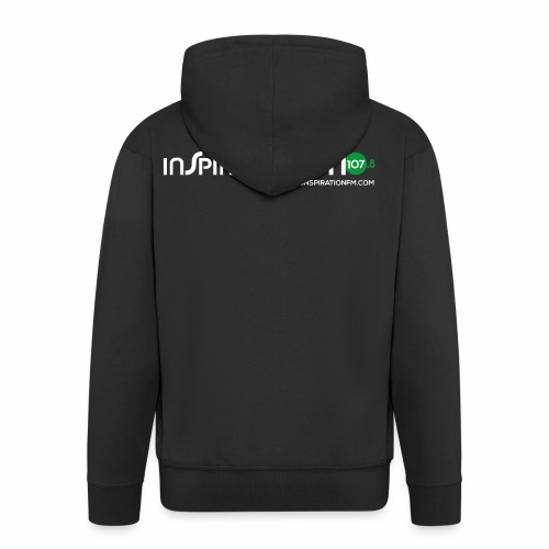 Inspiration FM 107.8 FM Logo Merchandise - Men's Premium Hooded Jacket