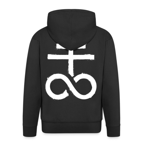 symbol satanic church 1 - Men's Premium Hooded Jacket