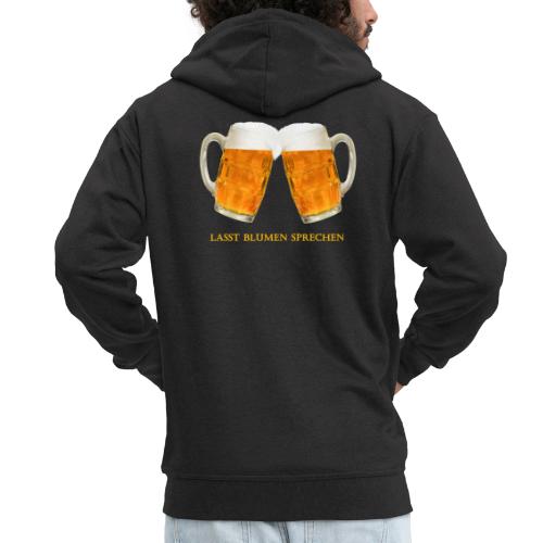 Bier Himmelfahrt Vatertag Glas - Männer Premium Kapuzenjacke