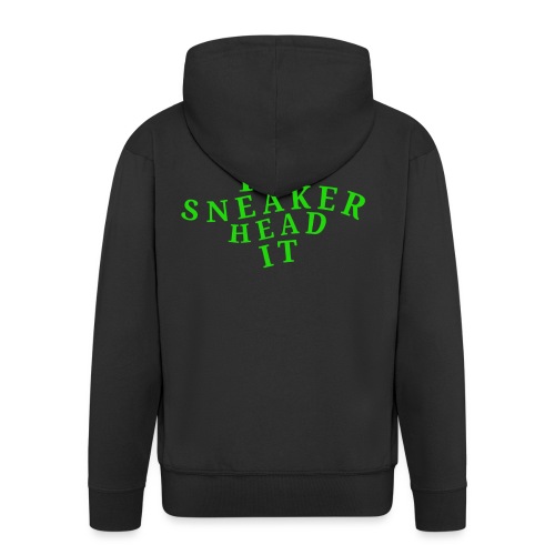 The_sneakerhead_it official merchandise - Felpa con zip Premium da uomo