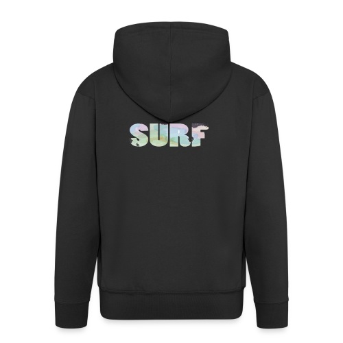 Surf summer beach T-shirt - Men's Premium Hooded Jacket