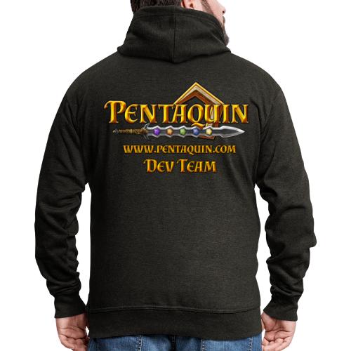 Pentaquin Logo DEV - Männer Premium Kapuzenjacke
