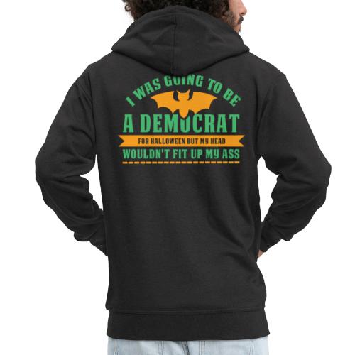 Ich wollte ein Demokrat zu Halloween sein - Männer Premium Kapuzenjacke